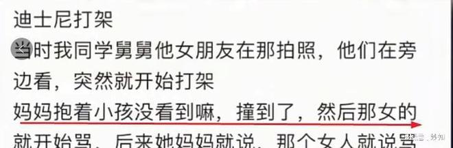 者爆细节原因披露警方通报来了上海迪士尼情侣打架后续：目击(图4)